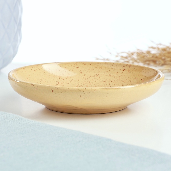 Блюдце Блюдце "Борисовское" малое, 10х2см, каракум