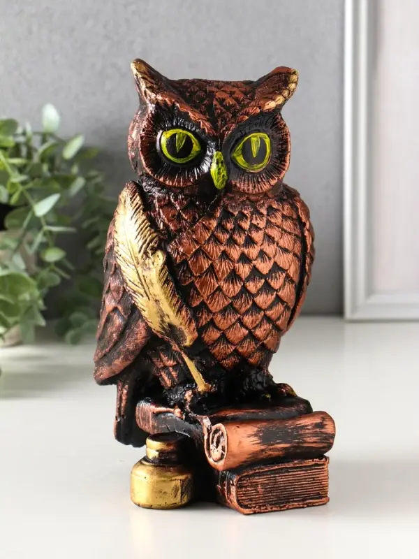 Копилка "Филин учёный" 24х12х13,5 см