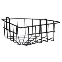 VETTA Полка настенная, угловая, металл, 26x19x8 см, черный