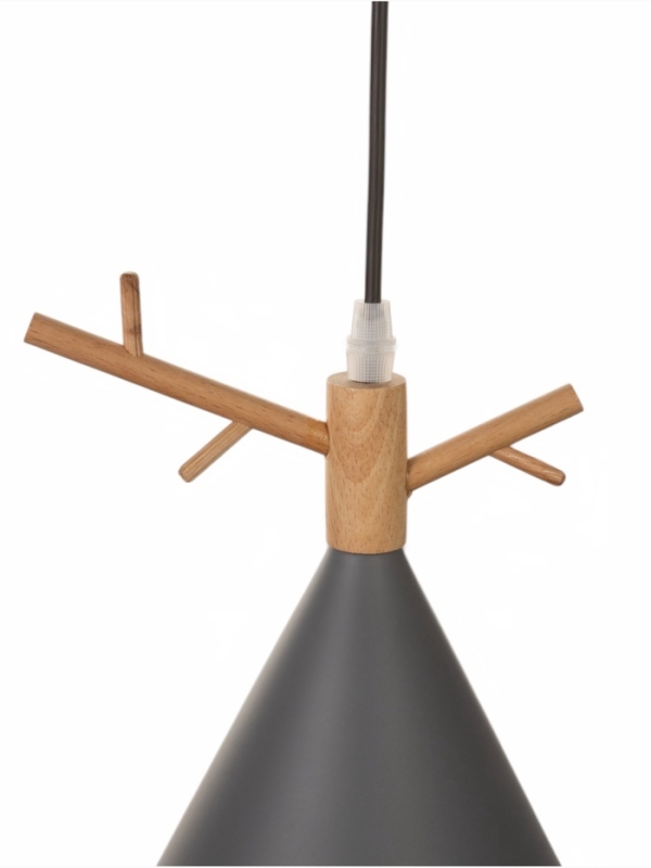 Светильник BayerLux 34857/1 E27 40Вт серый 18х18х26-126 см Светильник BayerLux 34857/1 E27 40Вт серый 18х18х26-126 см