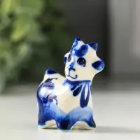 Фигурка фарфор &laquo;Козлик Иванушка&raquo;, 4.8 см, гжель