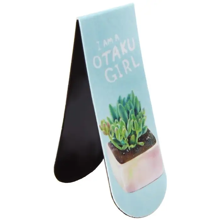 Набор магнитных закладок для книг Calligrata 6 штук, "Растения", МИКС