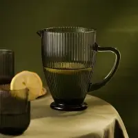 Кувшин SL Home &laquo;Модерн&raquo;, 1.2 л, 19.5&times;13&times;18.5 см, стекло, графитовый