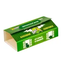 Клеевая ловушка SAFEX ДОМИК от КРЫС и МЫШЕЙ 1 шт. ЧЕРНЫЙ ЦВЕТ