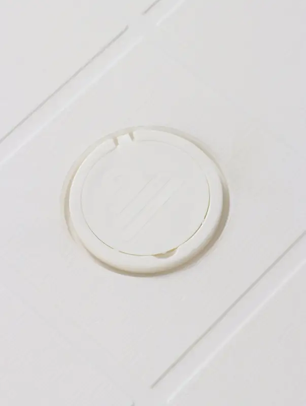 Стол садовый &laquo;Атлант&raquo;, 80&times;80&times;76.5 см, круглый, пластиковый, белый