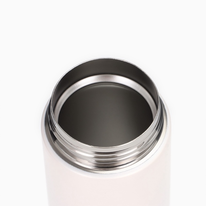 Термокружка, 420 мл, Simple Life is beauty, сохраняет тепло 8 ч, термометр Термокружка, 420 мл, Simple Life is beauty, сохраняет тепло 8 ч, термометр