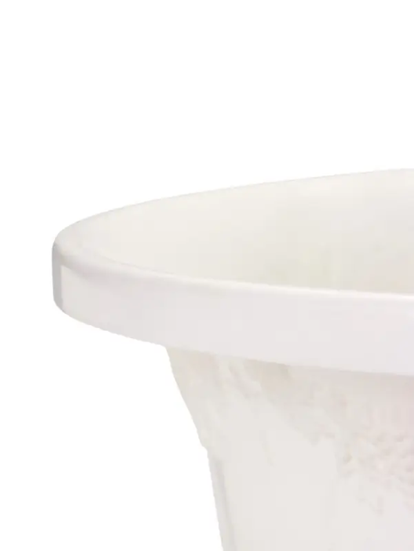 Горшок для цветов с поддоном &laquo;Лозанна&raquo;, 25 л, пластиковый, белый