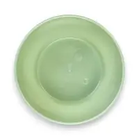 Горшок для цветов с поддоном 0,5 л d12,5см h7 см "Фиалочка" зеленый перламутр Горшок для цветов с поддоном 0,5 л d12,5см h7 см "Фиалочка" зеленый перламутр