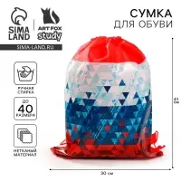 Мешок для обуви «Флаг» 41×30 см