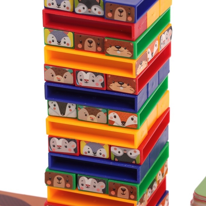 Развивающий набор «Умная башня», животные Развивающий набор «Умная башня», животные
