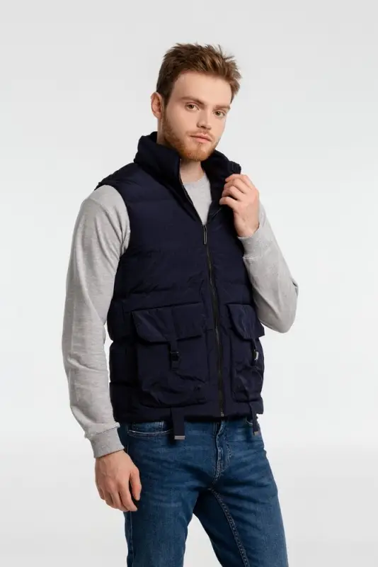 Жилет с подогревом Thermalli Zermatt темно-синий, размер L Жилет с подогревом Thermalli Zermatt темно-синий, размер L