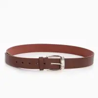 Ремень мужской, 120&times;3.6 см, гладкий, винт, пряжка металл, коричневый