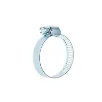 Хомут червячный ZEIN engr, сквозная просечка, диаметр 18-32 мм, ширина 8 мм, оцинкованный