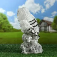 Садовая фигура из гипса &laquo;Совы полярные&raquo;, 36&times;18&times;19 см