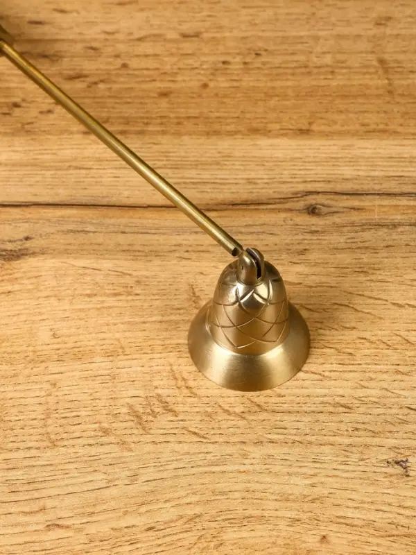 Гаситель для свечей "Очаг" латунь 26 см