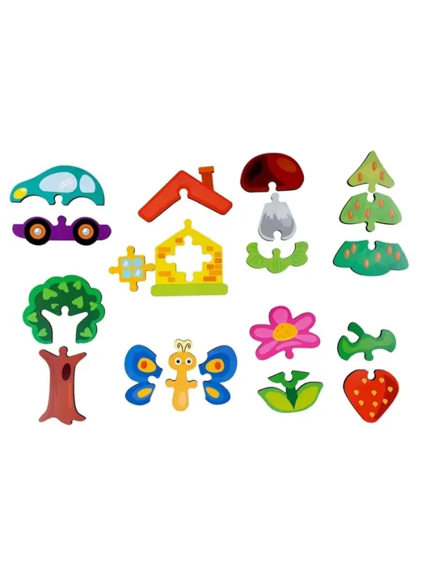 Пазлы фигурные 20 эл. "Мир вокруг" 05955