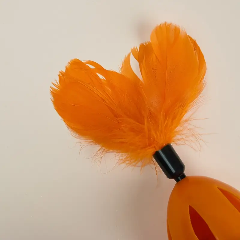 VETTA Игрушка для домашних животных, пластмасса, перья, 7х11,5 см