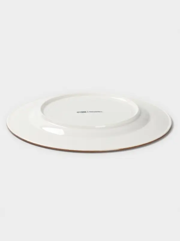 Тарелка Magistro Mediterana, d=26 см, фарфор, бежевая