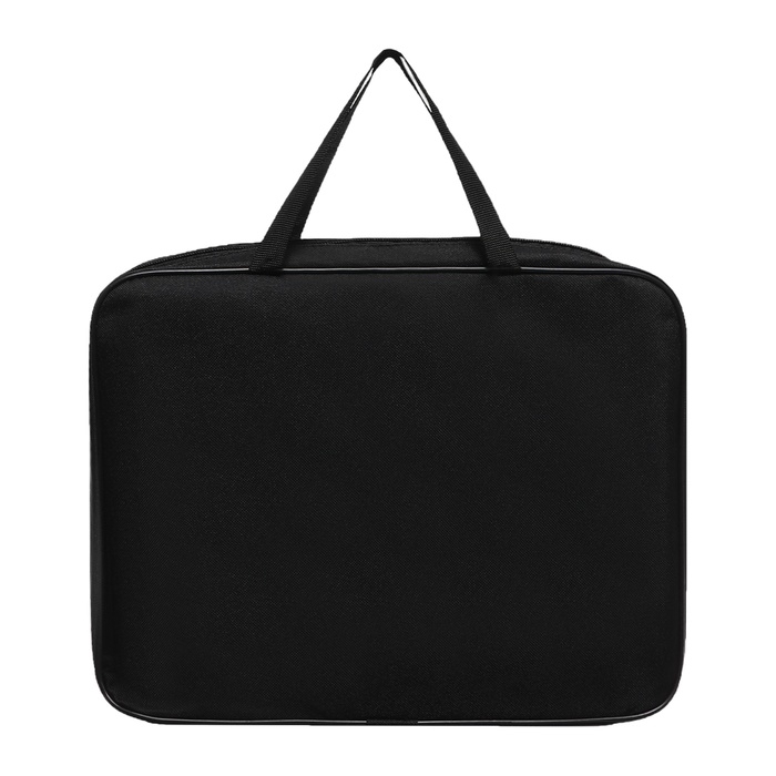 Папка для труда А4, 335 х 260 х 60 мм, с ручками, текстиль, ПВХ, с наполнением 13 предметов, Calligrata, ПТР-111, "Тачка"