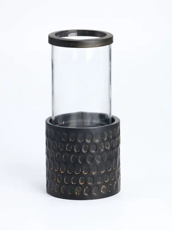 Подсвечник на 1 свечу &laquo;Маяк&raquo;, 12&times;12&times;25 см, алюминий