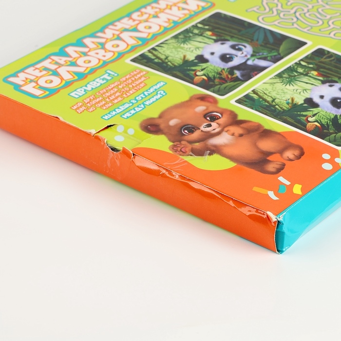 УЦЕНКА Металлическая головоломка 30 шт "Пушистый"