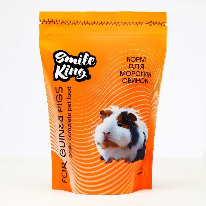 Smile King корм для морской свинки, дой-пак пакет 400 г