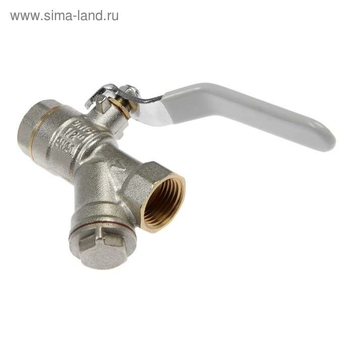 Кран шаровой Кран шаровой "СТМ" СТАНДАРТ, 1/2", с фильтром, рычаг