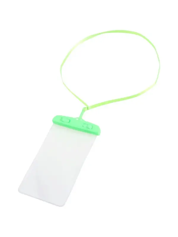 Чехол водонепроницаемый Luazon для телефонов, размер 20&times;10.5 см, зелёный