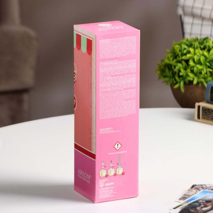 Диффузор ароматический Areon Sticks, бабл гам 150 мл Диффузор ароматический Areon Sticks, бабл гам 150 мл