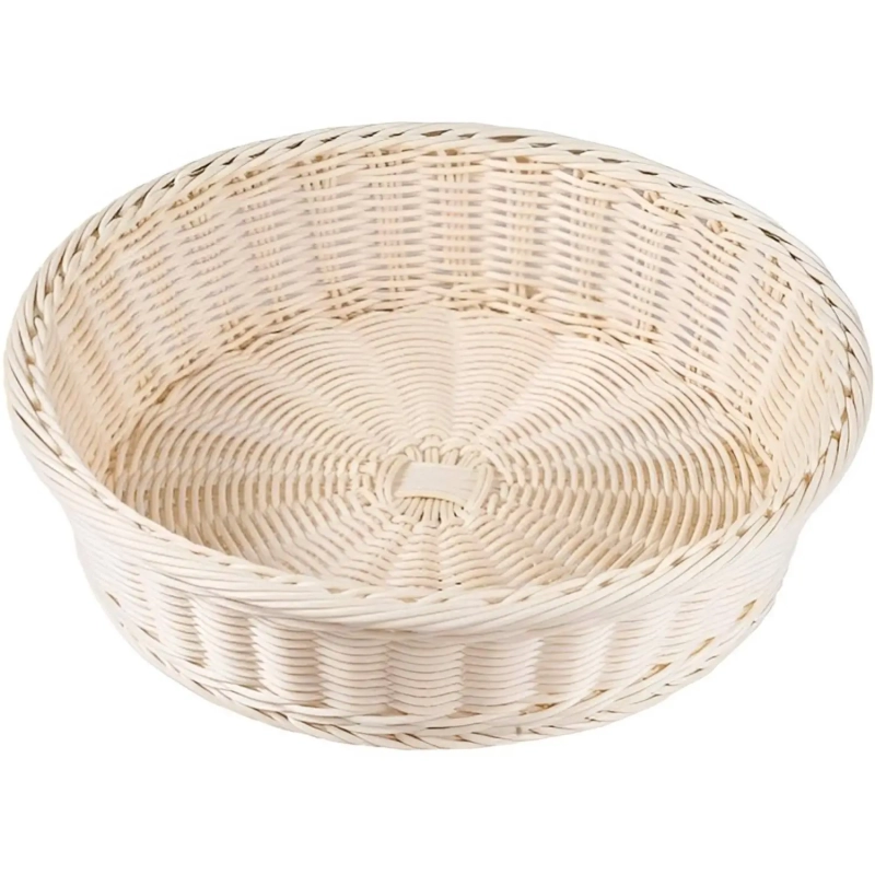 Корзина для хлеба круглая d=400,h=100мм, полиротанг WB40