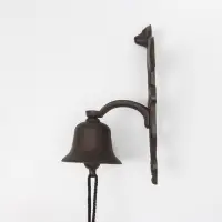 Колокол настенный чугун &laquo;Собака&raquo;, декор, 24&times;10&times;13.5 см