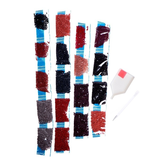 Алмазная мозаика с частичным заполнением на холсте «Девушка в маске», 30 х 40 см Алмазная мозаика с частичным заполнением на холсте «Девушка в маске», 30 х 40 см