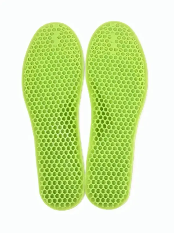 Стельки для обуви, универсальные, р-р р-р RU до 47 (р-р Пр-ля до 46), 29.5 см, пара, зелёные