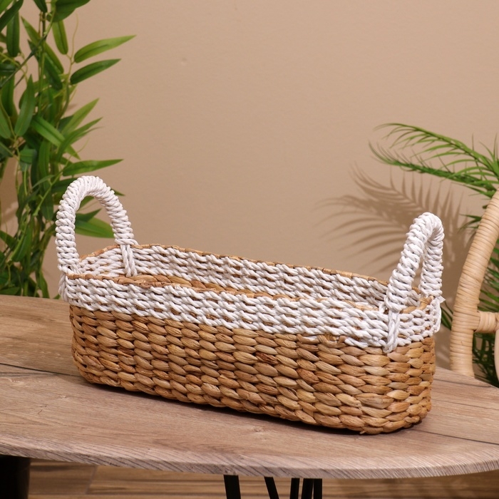 Корзина плетёная 40х16х20 см Корзина плетёная 40х16х20 см