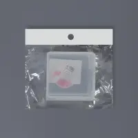 Бокс для хранения мелочей, 5.5×5.5×6 см, прозрачный