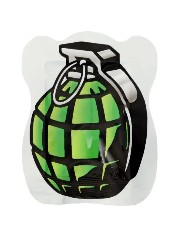 Прикол бомбочка &laquo;Граната&raquo;, 9.5&times;7&times;1 см, цвета МИКС