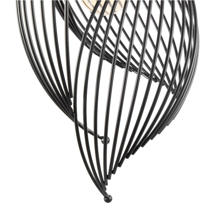 Светильник BayerLux Светильник BayerLux "Шелла" E27 40Вт черный 22х100 см