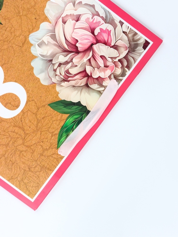 Пакет подарочный ламинированный вертикальный «Счастье», L 31 × 40 × 12 см