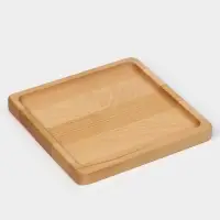 Тарелка Adelica &laquo;Классика&raquo;, 19&times;1.8 см, пропитана минеральным маслом, дерево, берёза