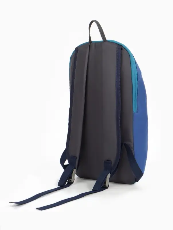 Рюкзак спортивный TEXTURA, на молнии, с карманом, размер 20&times;11&times;39 см, синий