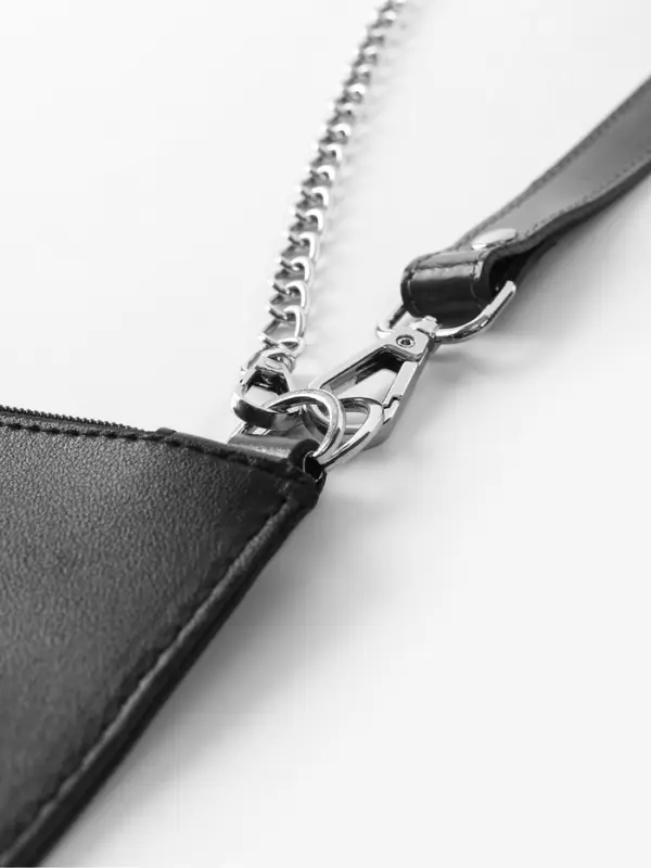 Полукольцо для сумок двойное, d=20 мм, толщина - 1 мм, 2 шт., цвет серебряный