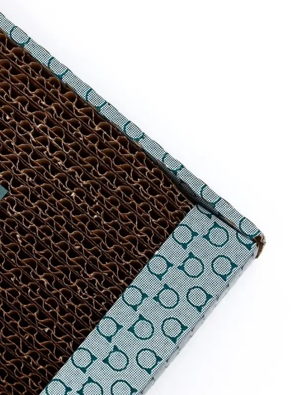 Домашняя когтеточка-лежанка для кошек, 56&times;30 см, гофрокартон