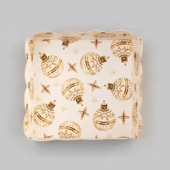 Коробка для печенья, «Чудеса случаются», 7×7×3 см, Новый год Коробка для печенья, «Чудеса случаются», 7×7×3 см, Новый год