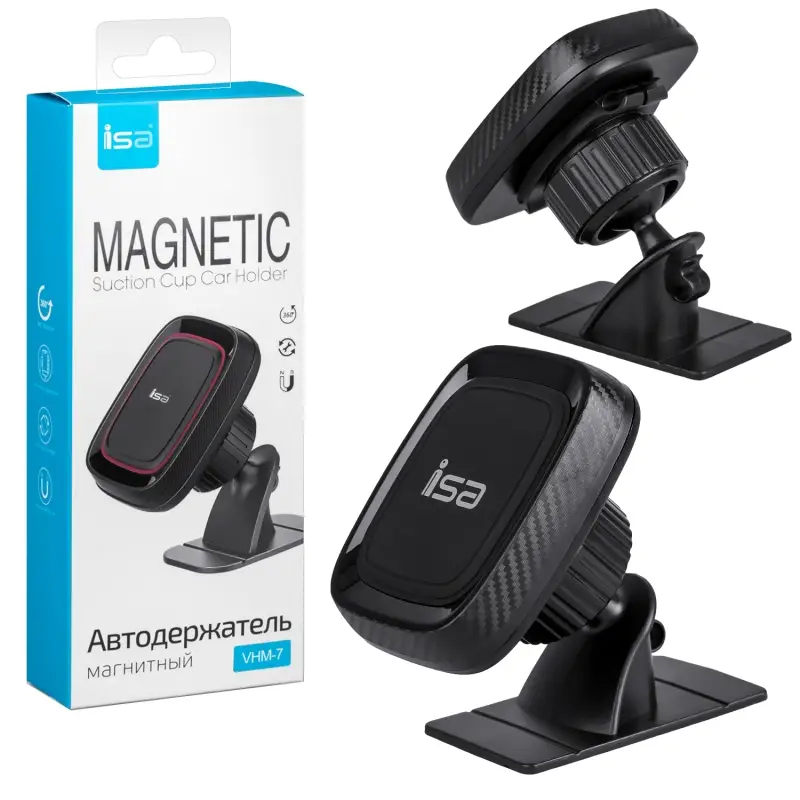 Автодержатель VHM-7 магнитный ISA Автодержатель VHM-7 магнитный ISA