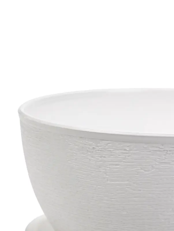 Горшок для цветов с поддоном 0,5 л d12,5см h7 см "Фиалочка" белый