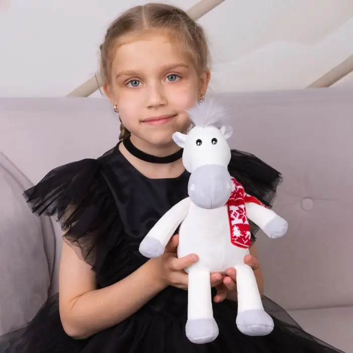 Мягкая игрушка «Конь Лёня», 22 см Мягкая игрушка «Конь Лёня», 22 см