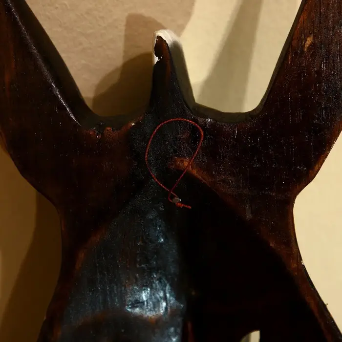 Маска дерево Маска дерево "Зебра" 50х16х7 см