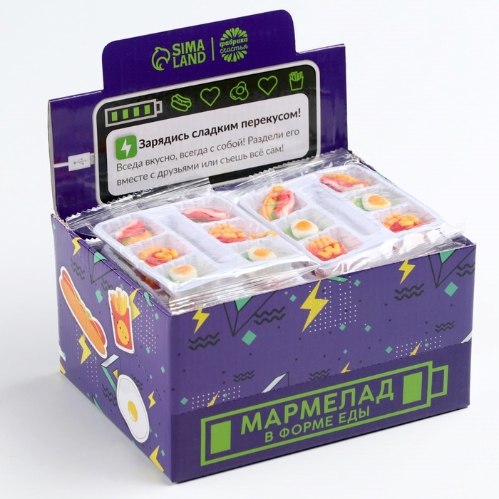 Мармелад Мармелад "Сладкий перекус", 17 гр
