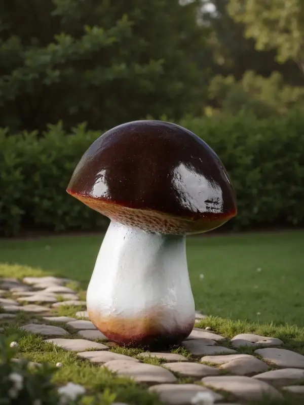 Садовая фигура из гипса &laquo;Гриб-боровик&raquo;, 14&times;11&times;11 см