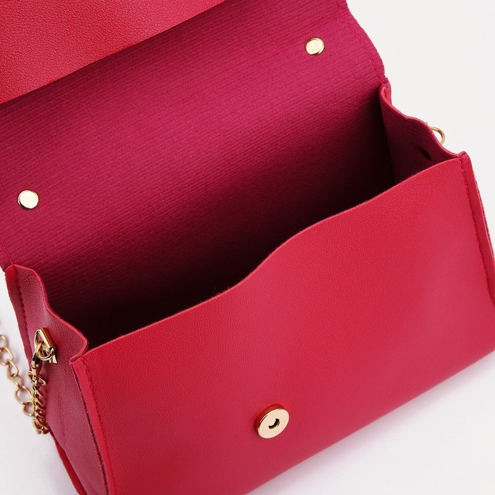 Сумка детская для девочки на магните, цвет малиновый Сумка детская для девочки на магните, цвет малиновый